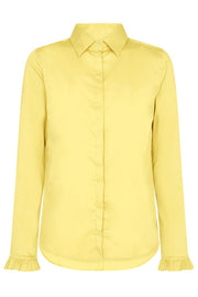 Mattie Flip Shirt | Yellow Plum  | Skjorte fra Mos Mosh