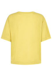 Kit SS Tee | Yellow Plum | T-shirt fra Mos Mosh