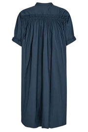 Arleth SS Shirt Dress | Salute Navy | Kjole fra Mos Mosh