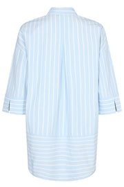 Kristy Tavola Shirt | Clear Sky | Skjorte fra Mos Mosh