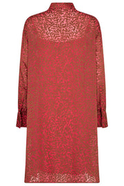 Leela Valencia Shirt Dress | Teaberry | Kjole fra Mos Mosh