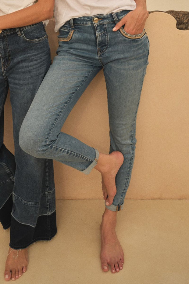 Naomi Wiser Jeans | Blue | Jeans fra Mos Mosh