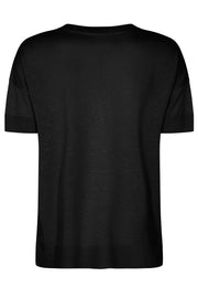 Swann O-SS Tee | Black | T-shirt fra Mos Mosh
