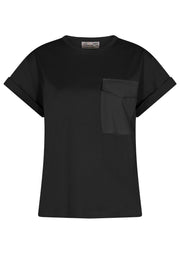 Mara O-SS Premium Tee | Black | T-shirt fra Mos Mosh