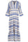 Emre Aztec Dress | Blue | Lang kjole fra NEO NOIR
