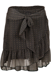 Bella French Tile Skirt | Grøn | Nederdel med print fra Neo Noir