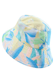 SP Botanic Jacquard Bucket Hat | Blue Aster | Hat fra Mos Mosh