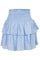 Carin Dobby Check Skirt | Light Blue | Nederdel fra Neo Noir