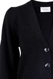 Gimma knit cardigan | Black | Cardigan fra Neo Noir