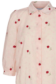 Oanna Blouse | Rose Broidery Anglaise | 3/4 ærmet skjorte fra Liberte