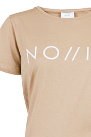 Ecco Tee | Camel | T-shirt fra Neo Noir