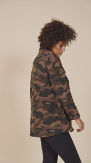 Vera Camo Jacket | Camouflage Green | Jakke fra Mos Mosh