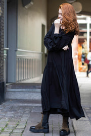 Lex lace boho dress | Black | Kjole maxi fra Black Colour