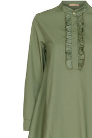 Fairmont solid shirt | Light Kaki | Skjorte fra Marta du Chateau