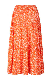 Morning Skirt | Orange | Nederdel fra LOLLYS LAUNDRY