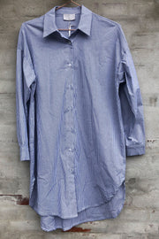 Lang skjorte |  Blue Stripe | Lang skjorte fra Cabana Living
