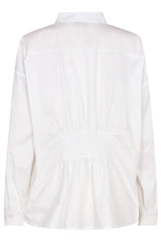 Sussi Ls Short Shirt | White | Skjorte fra Liberté