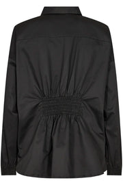 Sussi Ls Short Shirt | Black | Skjorte fra Liberté