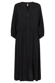 Salome Long Sleeved Dress | Sort | Kjole fra French Laundry