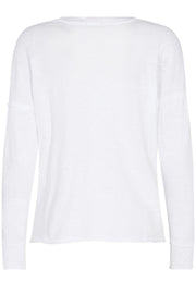 Glory O-LS Tee | White | T-Shirt fra Mos Mosh