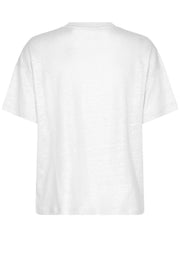 Casa V-SS Foil Tee | White | T-shirt fra Mos Mosh