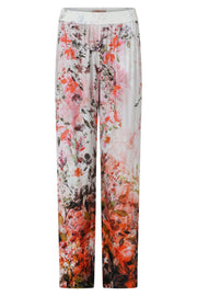 Bay, wide leg pants | Faded Flower Print | Bukser fra Gustav