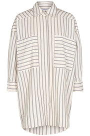 Asra Pocket Stripe Shirt | Marzipan | Skjorte fra Co'couture