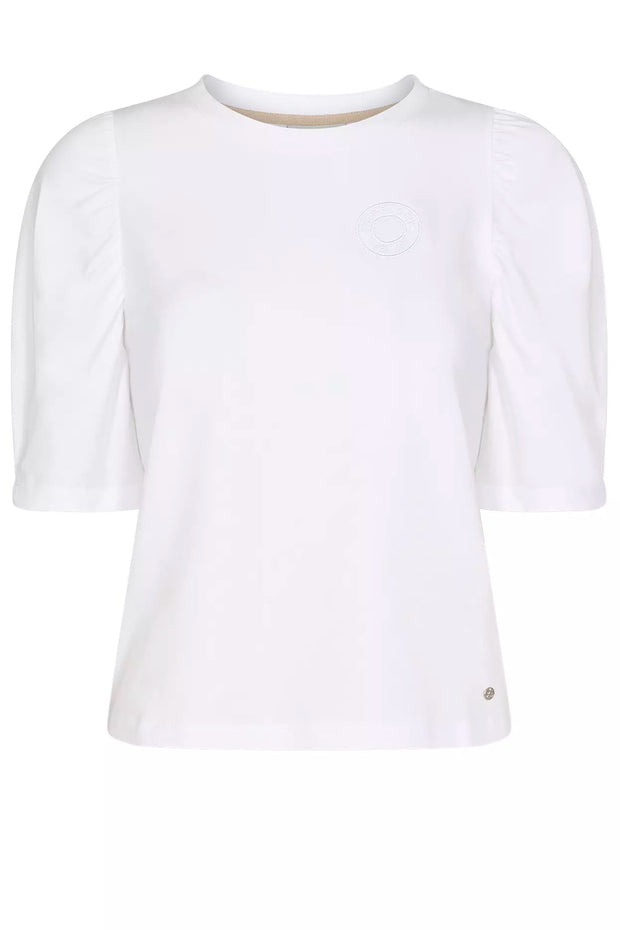 Delpy Tee | White | T-shirt fra Mos Mosh