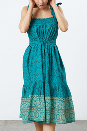 Tabitha Dress | Green | Kjole fra Lollys Laundry
