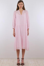 Nadine Bana Dress | Light pink | Kjole fra Neo Noir