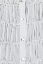 Rachel Smock Shirt | White | Skjorte fra Neo Noir