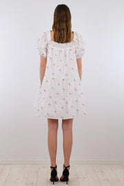 Mima Rosy Dress | White | Kjole fra Neo Noir