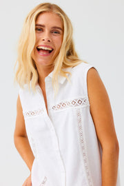 Lava Shirt | Brilliant white | Skjorte fra Freequent