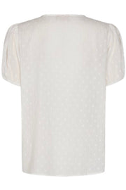 Beate-Bl | Brilliant White | Bluse fra Freequent