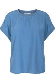 New Norma Top S/S Shirts | Dove blue | T-shirt fra Cocouture