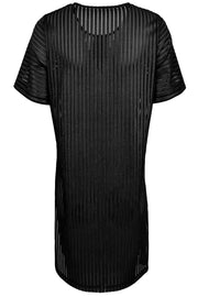 Didi Pinstripe Dress | Black | Kjole fra Black Colour