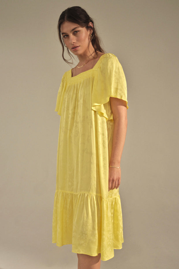 Daryna Dress | Celandine | Kjole fra Mos Mosh