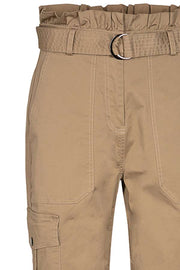 Trinity Crop Pant Pants | Khaki | Bukser fra Cocouture