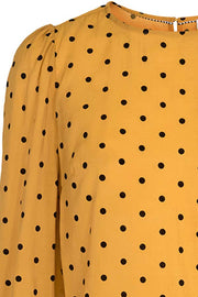 Terra Blouse | Mustard | Bluse fra Cocouture