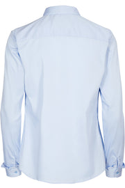 Tilda Flounce Shirt | Light Blue | Skjorte fra Mos Mosh