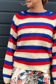LANA JUMPER | Creme | Creme farvet sweater fra LOLLYS LAUNDRY