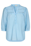 Driva Bluse | Chambray Blau | Bluse von Freequent