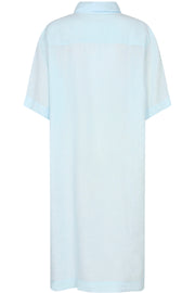 Mal Linen Shirt Dress | Skywriting | Kjole fra Mos Mosh