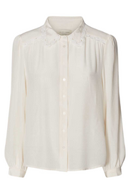 Piaf Shirt | 01 White | Skjorte fra Lollys Laundry