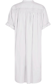 Arleth SS Shirt Dress  | White | Kjole fra Mos Mosh