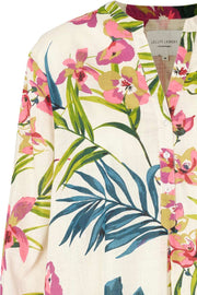 Lucca Shirt | Flower Print | Blomstret storskjorte fra Lollys Laundry