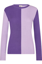 Katie Blouse | Royal Lilac w. Lavendula | Bluse fra Freequent