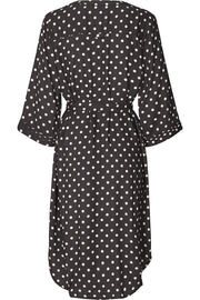 Jade Dress | Vasket sort | Kjole med prikker fra Lollys Laundry