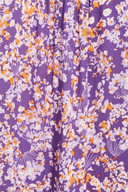 Adney Dress | Royal Lilac w. Lavendula | Kjole fra Freequent