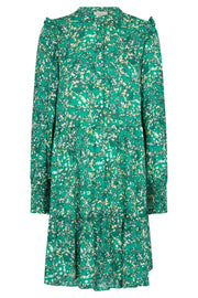 Adney Dress | Pepper Green w. Sharp Green | Kjole fra Freequent